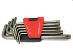 Шестограми Г-образни TORX удължени (Т10-Т50) 9 бр.к-т FORCE Tools JN62851 1 0000021310