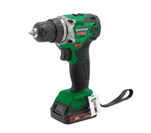 Винтоверт Акумулаторен Професионален Безчетков  STATUS CTW12-2LI, 12 V, 2 Ah, 38/25 Nm, с 2 батерии и зарядно