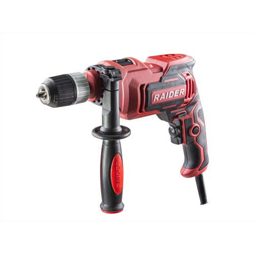 Бормашина Електрическа Ударна  RAIDER RD-ID45 750W 13MM самозатягащ патронник.