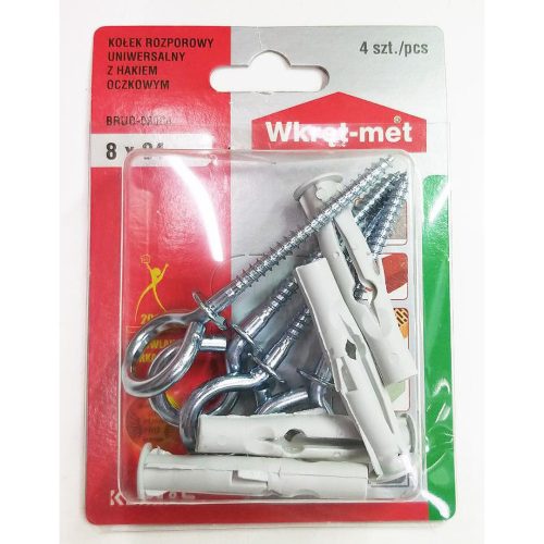 ДЮБЕЛ УНИВЕРСАЛЕН+О-КУКА 8Х84 WM BRUO 19172884-1