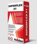 АВАЛОН ЛЕПИЛО SUPERFLEX S1 С2TЕ S1 25 КГ 48БР/ПАЛЕТ