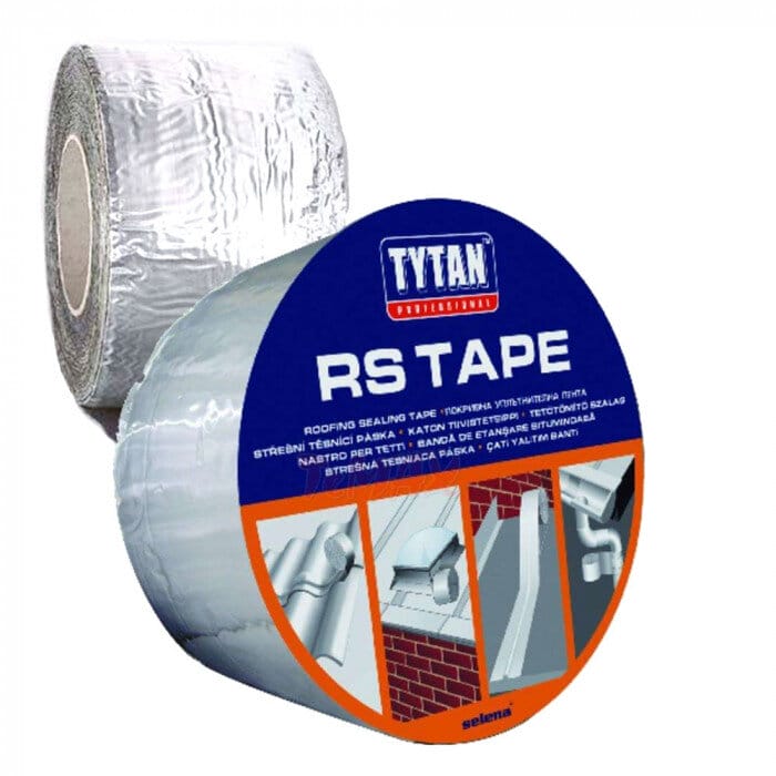 0000023047 Покривна битумна лента с алуминиево покритие Tytan 300мм x 10м