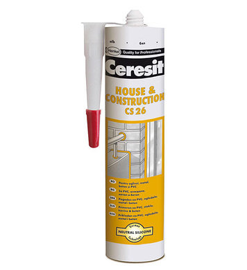Неутрален силикон - прозрачен Ceresit CS 26 Neutral DE12505 - 300мл