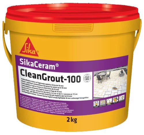SIKA CERAM CLEAN GROUT 100 КАФ.ЧЕРВЕН 15 2КГ 565703