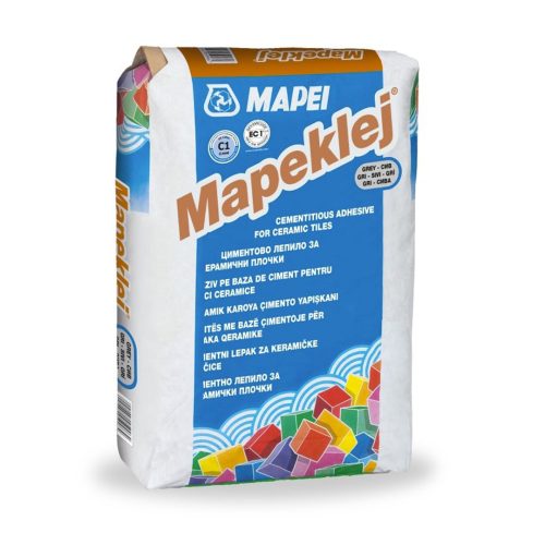 Лепило за плочки 25кг сиво Mapekley Mapeklej