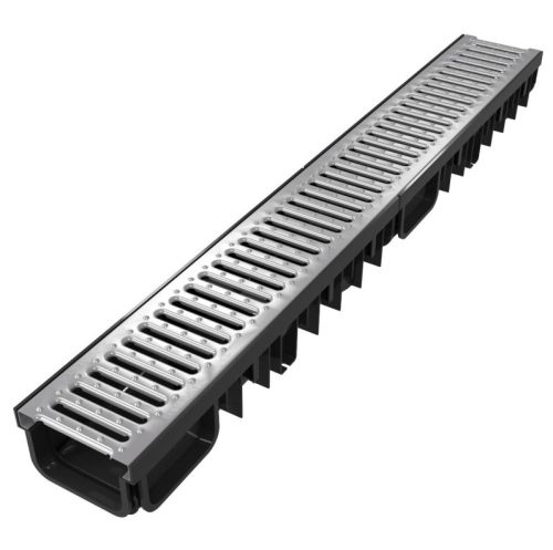 Xdrain канал 130/50 с неръждаема решетка 1м