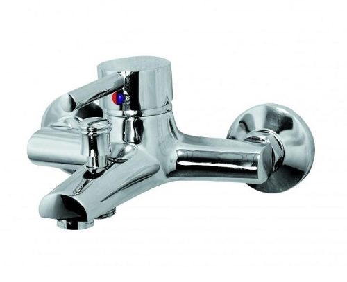 Смесител Inter Ceramic Кристи ICF 6258290, За вана/душ, Стенен, Без аксесоари