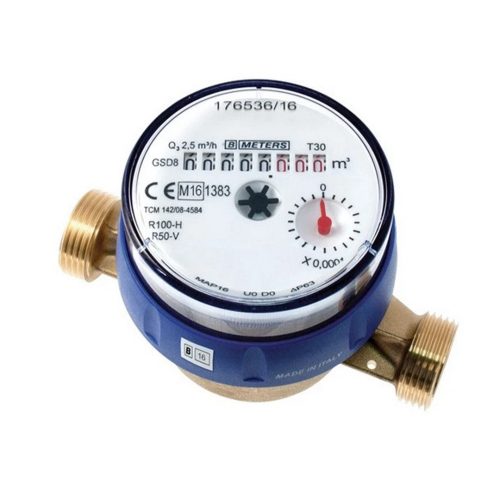 Водомер b-meters 3 куб.м/ч сух св без холендри 1901012/1903012