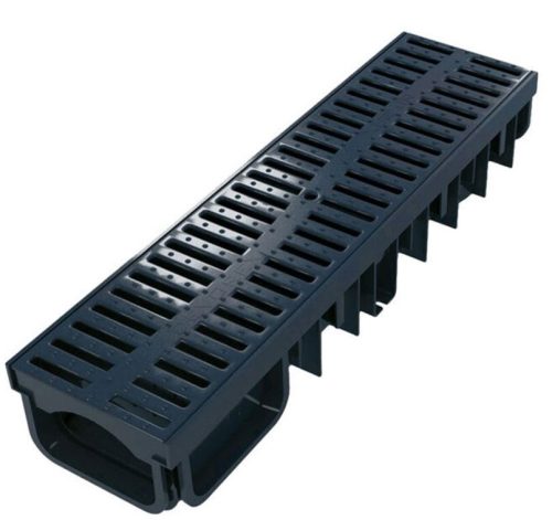 Канал xdrain 130/50 с пластмасова решетка 0,5м