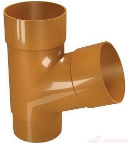 Дъга ф80  87.5 мед rainpipe