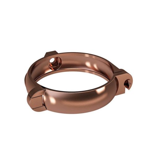 Скоба за тръба ф80 мед