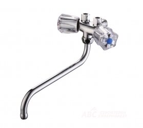 Стенен смесител за проточен бойлер Интер Керамик Дунав 4001871