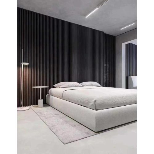 Декоративен PVC Стенен Панел – Кафяв, 3000 × 195 × 14 мм (DIY-195X14X3-2), Произход: Китай