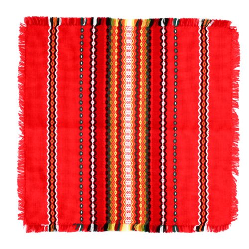 Покривка битова 150Х220 Червена,зелена,бяла