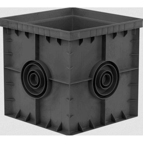 Капак за универсална шахта 550/550 черен