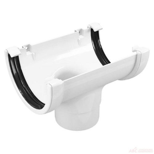 Снадка с дренаж ф80 класик бял 105051