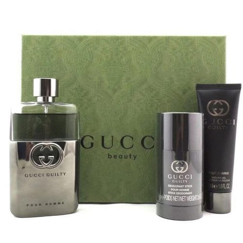 Парфюм за мъже Gucci Guilty Pour Homme Комплект (EDT 50ml + SG 50ml)