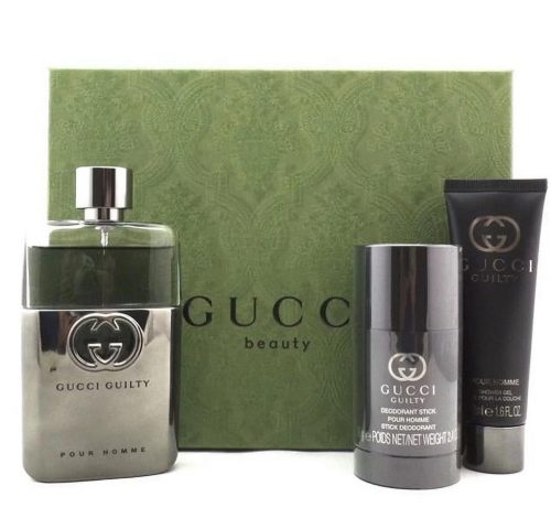 Парфюм за мъже Gucci Guilty Pour Homme Комплект (EDT 50ml + SG 50ml)