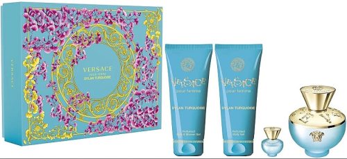 Комплект за Жени Versace Pour Femme Dylan Turquoise (EDT 50ml + BL 50ml + SG 50ml)
