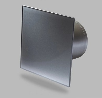 Аспиратор мм 100 квадр/клапа инокс 113025