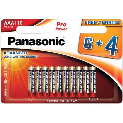 БАТЕРИЯ 10бр PAN LR3 6+4F 1.5V