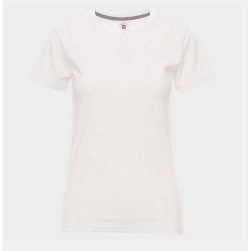 Тениска дамска PAYPER SUNSET LADY WHITE 100% ПАМУК БЯЛ