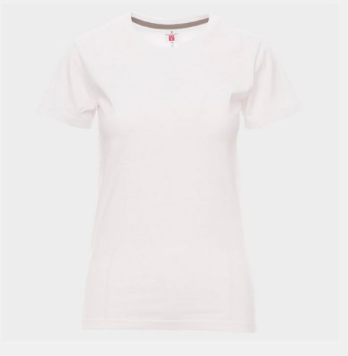 Тениска дамска PAYPER SUNSET LADY WHITE 100% ПАМУК БЯЛ