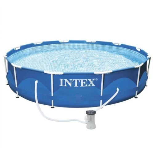 Басейн 3.05х0.76м с метална рамка к-кт помпа и филтър 28202385089