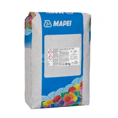 Добавка водоплътност с кристализиращ ефект за бетон Мапей Idrocrete KR 1000 20 кг