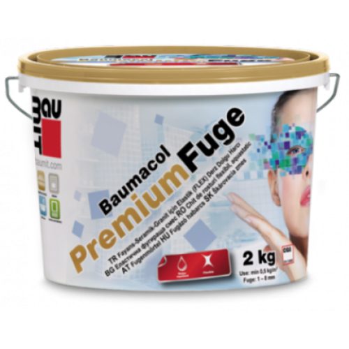 Баумакол премиум фугираща смес 2кг.цвят рубин