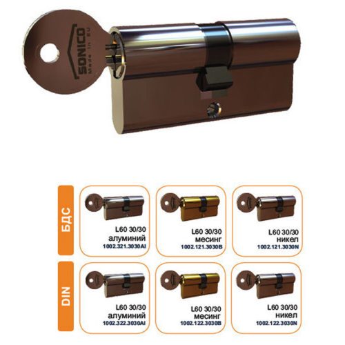СОНИКО КЛЮЧАЛКА Cd 30/30 БДС НИКЕЛ 11021.102260/30N5