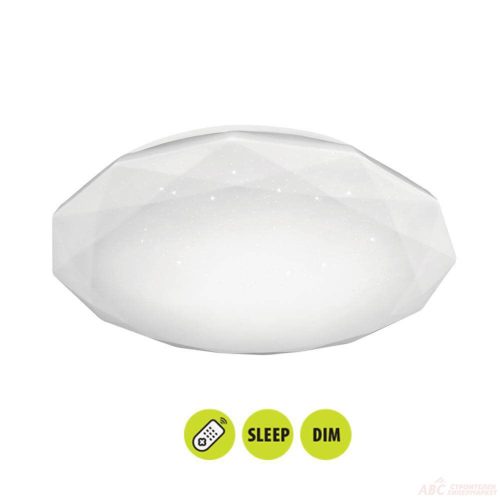 ВИВА LED ПЛАФОН 230V,МУЛТИФУНКЦ. С ДИСТ JEWEL LED 36W 3000-6400K 4289