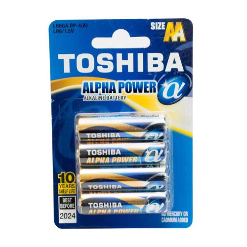 Батерия Toshiba Lr6 Alpha 4 БР