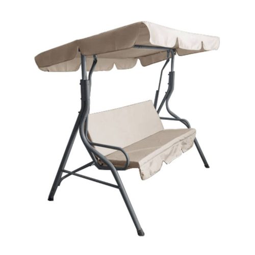 Люлка Градинска 170Х110Х153 СМ до 220КГ Крем