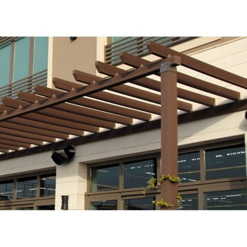 УСМ ГРЕДА ЗА ПЕРГУЛА КАФЯВО ЛЕШНИК 50/100/6000ММ ТУРЦИЯ