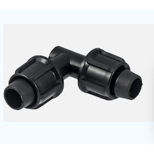 Коляно за едносезонен капков маркуч хидростаб 17х17 0600124