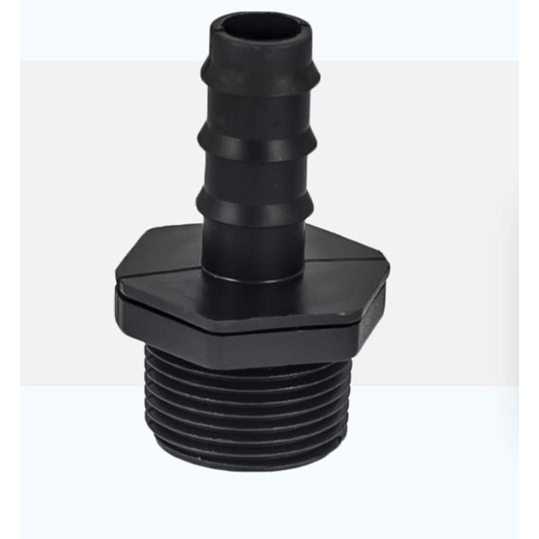 0000016091 Адаптор мъжки 16x3/4"оребр. 0121122