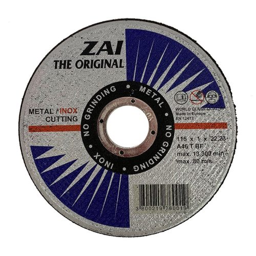 Диск за рязане метал/инокс 115х1.0х22.23/ др100