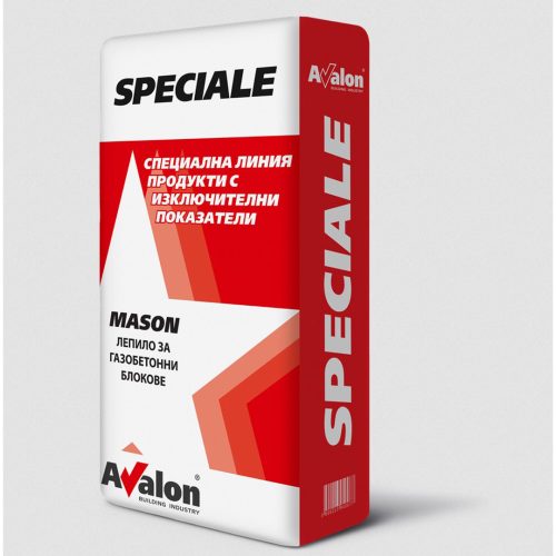 Лепило За Газобетон 25 Кг Avalon MASON 48бр/палет