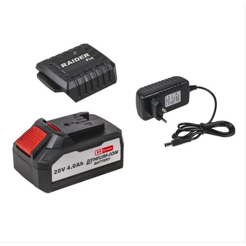 Комплект батерия 4Ah и Зарядно R20 за RDP-R20 SYSTEM RAIDER 032134