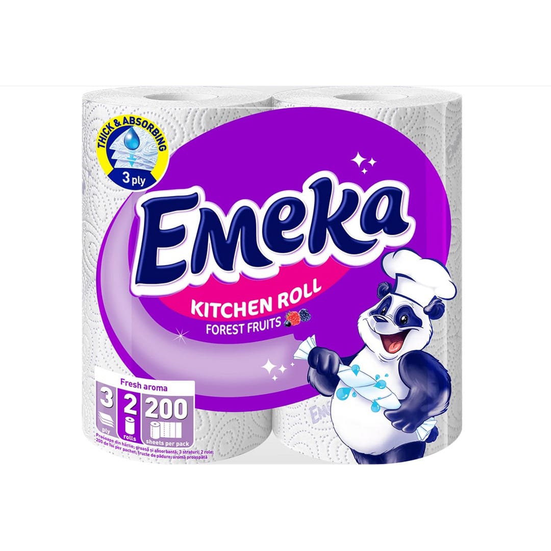0000025448 Емека Кухненска Ролка Forest Fruits 2бр. в Пакет