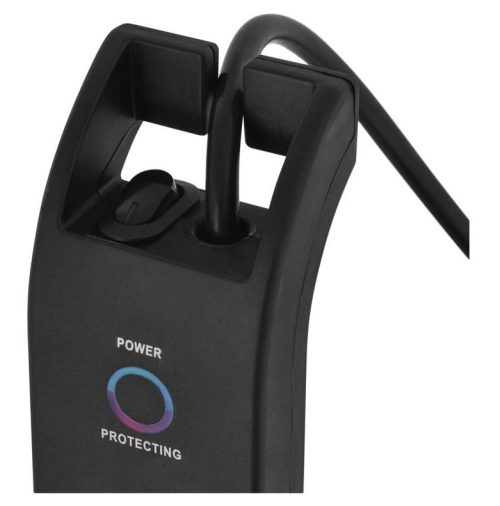 Разклонител P54222  4-ка 2м Със Защита Черен