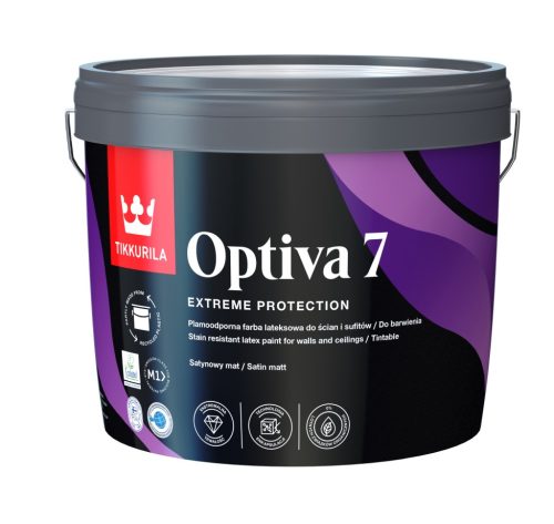 Латекс Tikkurila Optiva 7 Сатен Мат  2.7л C203905103