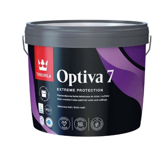 0000027517 Латекс Tikkurila Optiva Satin Matt 7 А 9Л