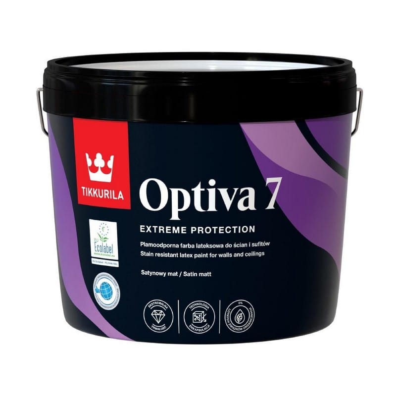 0000027520 Латекс Tikkurila Optiva Satin Matt С 2.7Л С203905303