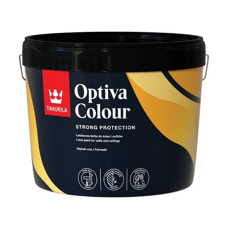 0000027522 Латекс Tikkurila Оптива Колор Пълен Мат 2.7Л
