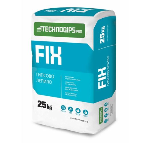 Гипсово лепило FIX 25кг 40бр./палет Техногипс