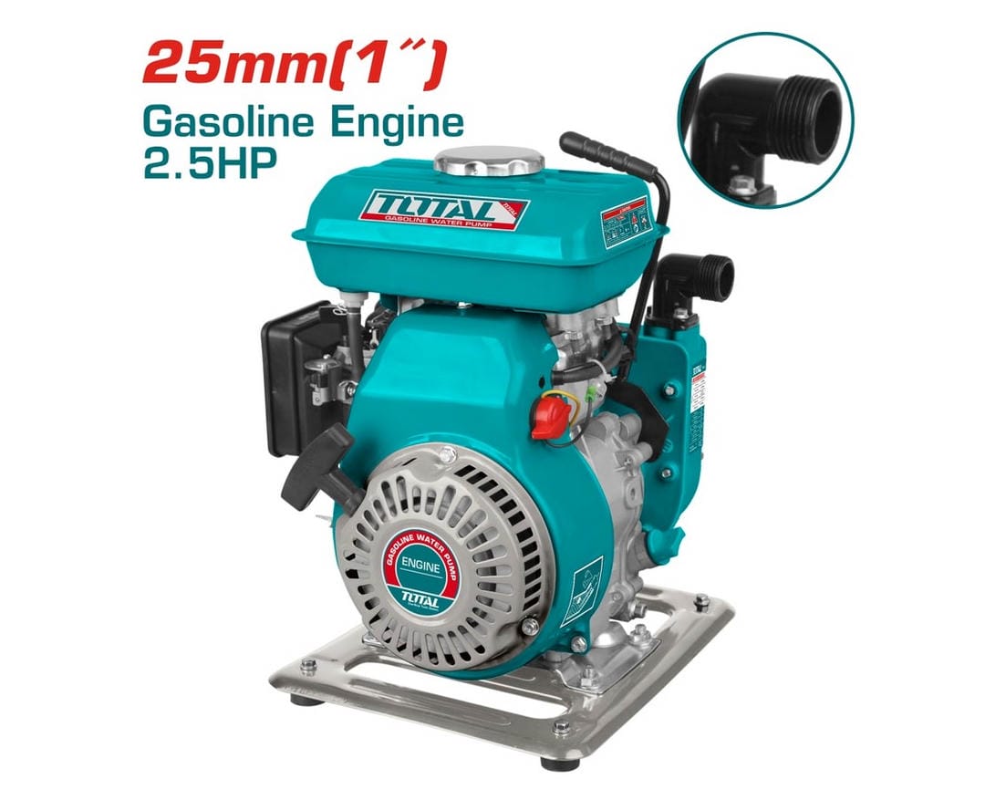 0000027844 Бензинова моторна помпа TOTAL Industrial TP3101, 1", 6 m³/h, 16 м, 1.8 kW