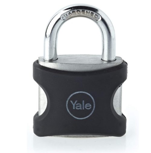 Катинар Yale YE3/38/156/1/BK, Алуминий, С ключ, Черен, Корпус 38 мм