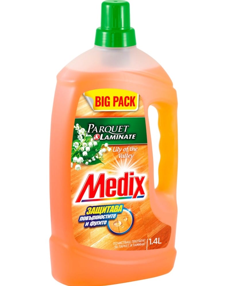 0000028081 Почистващ препарат за паркет и ламинат Medix 1.4 Литра